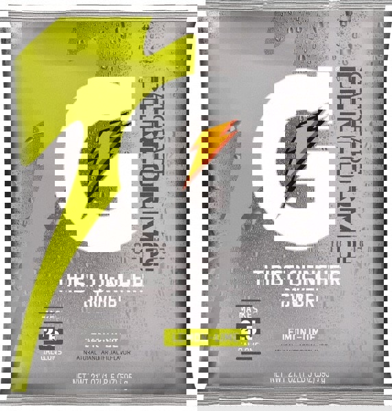 Activity Drink: 21 oz, Packet, Lemon-Lime, Powder, Yields 2.5 gal